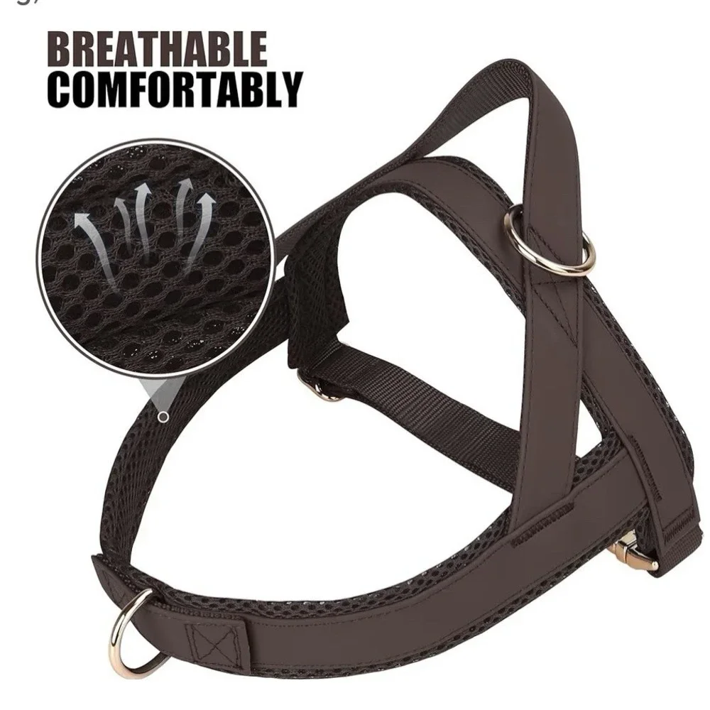 PET ARTIST No Pull Dog Harness, Soft Padded ‎ Size M (22